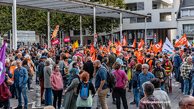 Photos Manifestation du 18 septembre 2025 à Lorient 